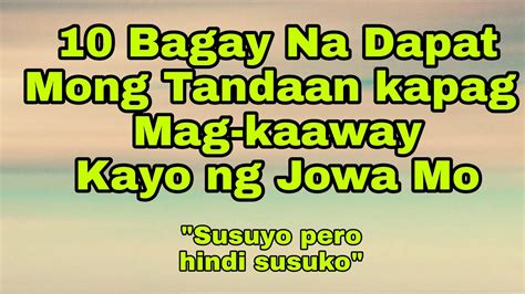 10 bagay na dapat mong tandaan kapag mag kaaway kyo ng .